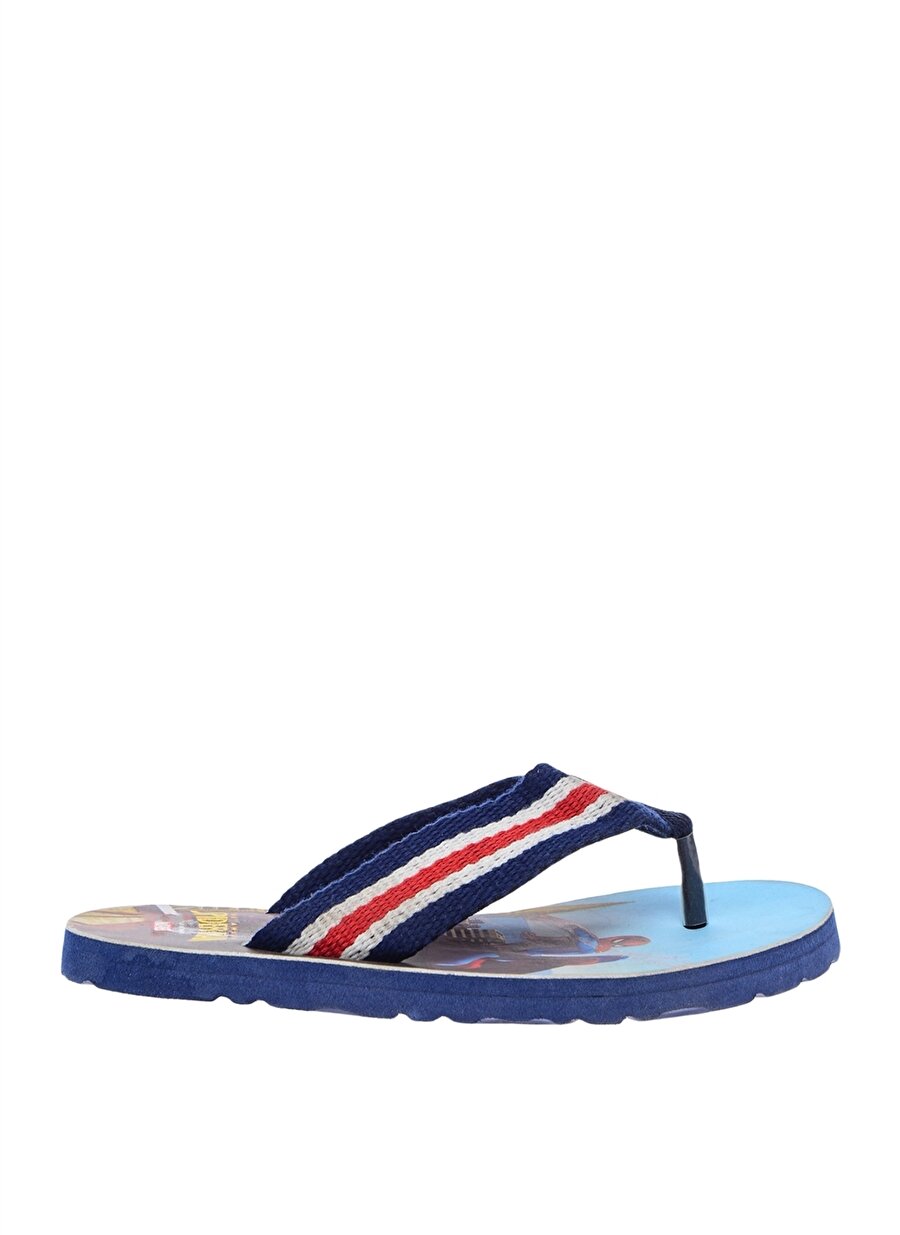 42 Erkek Mavi Uğur Plaj Terliği Ayakkabı Çanta Çocuk Ayakkabıları Terlik Sandaletler