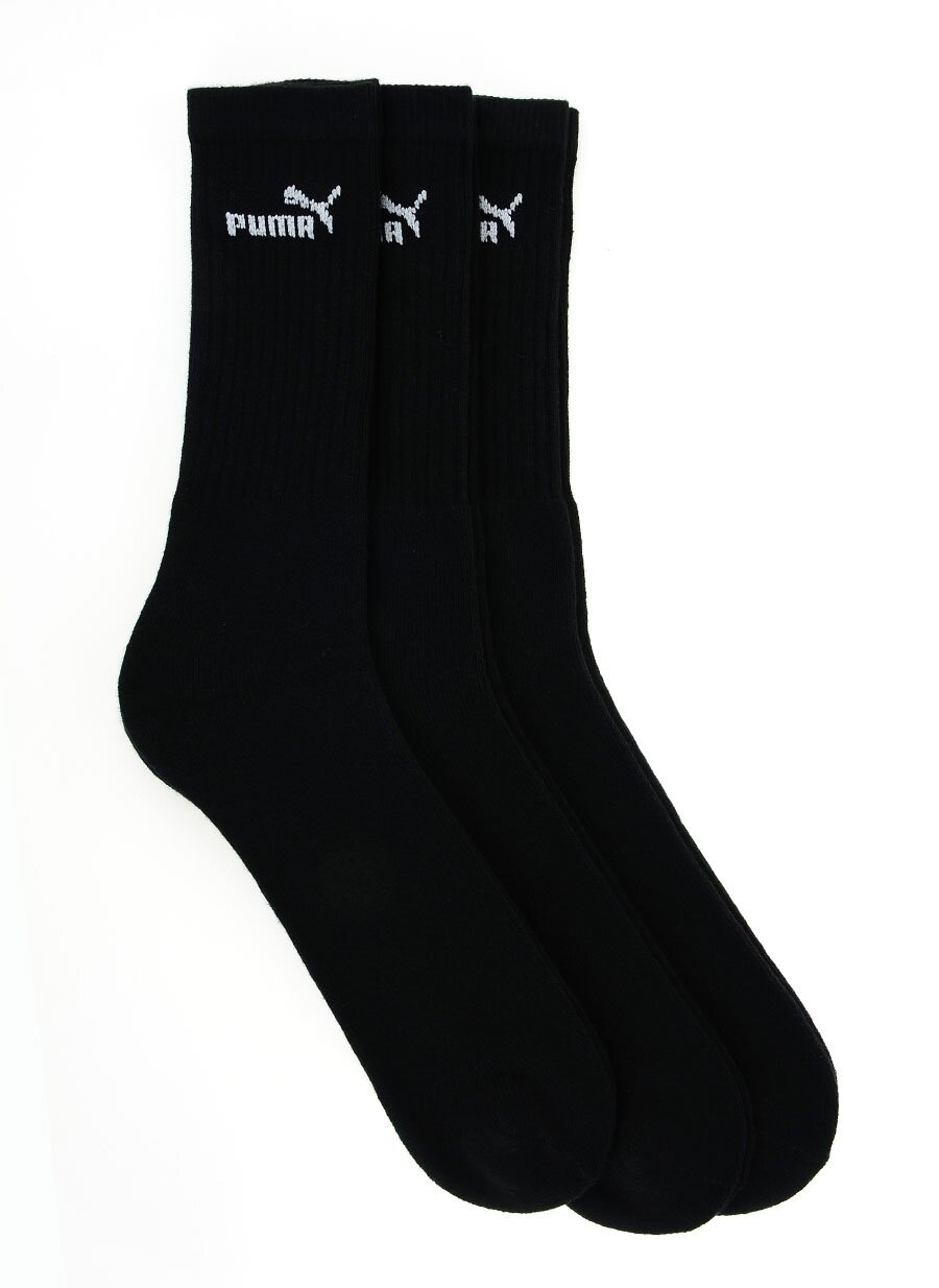 Standart unisex Siyah Puma Spor Çorap Aksesuarları