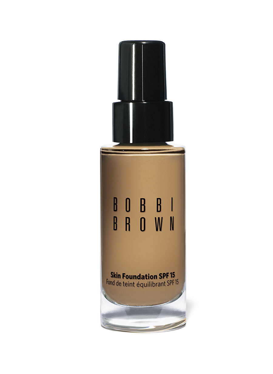 Standart Kadın Renksiz Bobbi Brown Skin Foundation Spf15 Honey Fondöten Kozmetik Makyaj Yüz Makyajı