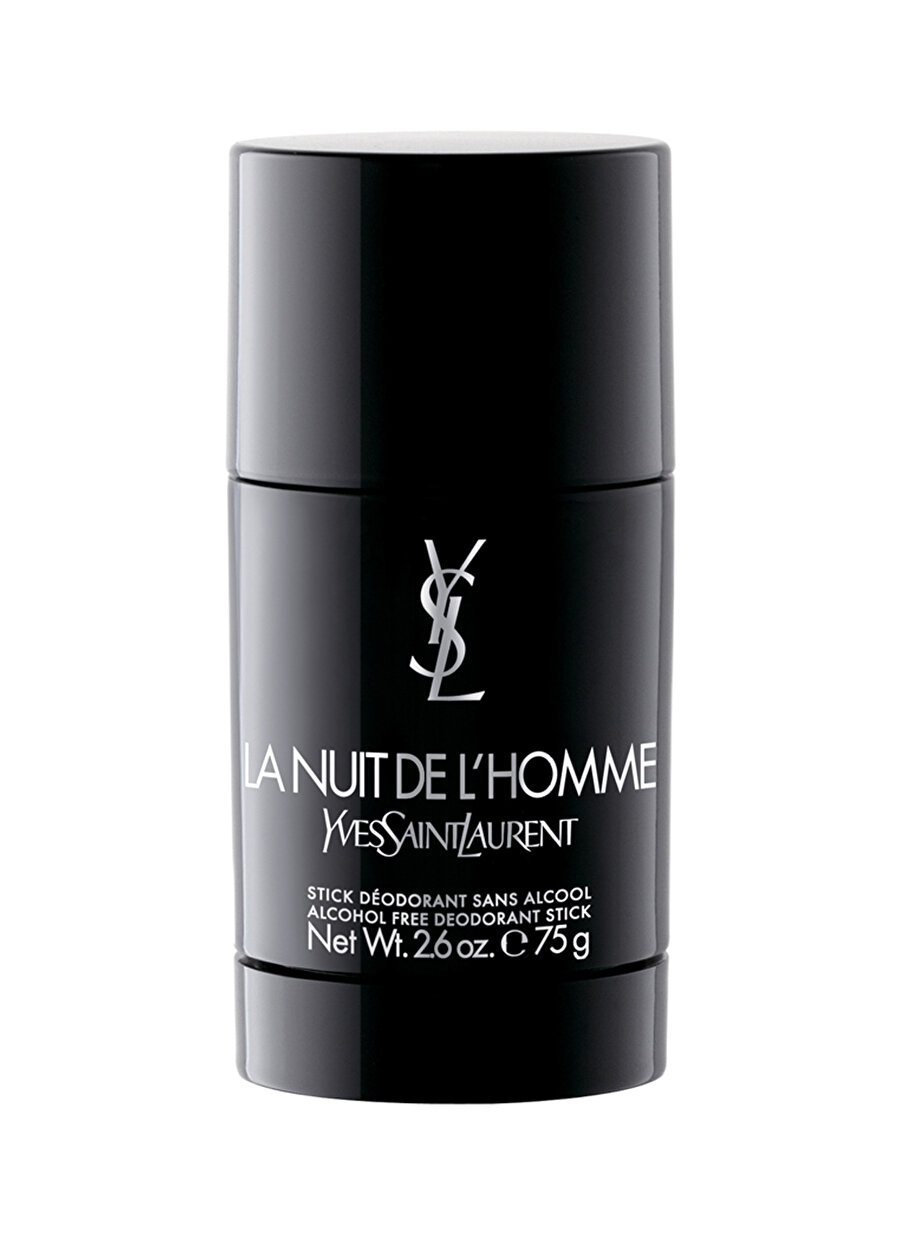 Standart Kadın Renksiz Yves Saint Laurent Nuit De L\'Homme 75 g Erkek Deodorant Kozmetik Parfüm