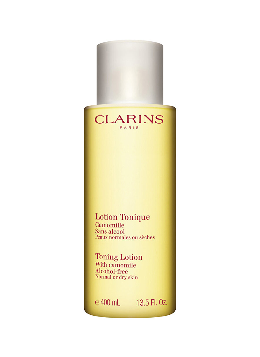 Standart Kadın Renksiz Clarins Toning Lotion Normal Dry Skin Tonik Kozmetik Cilt Bakımı Temizleyici