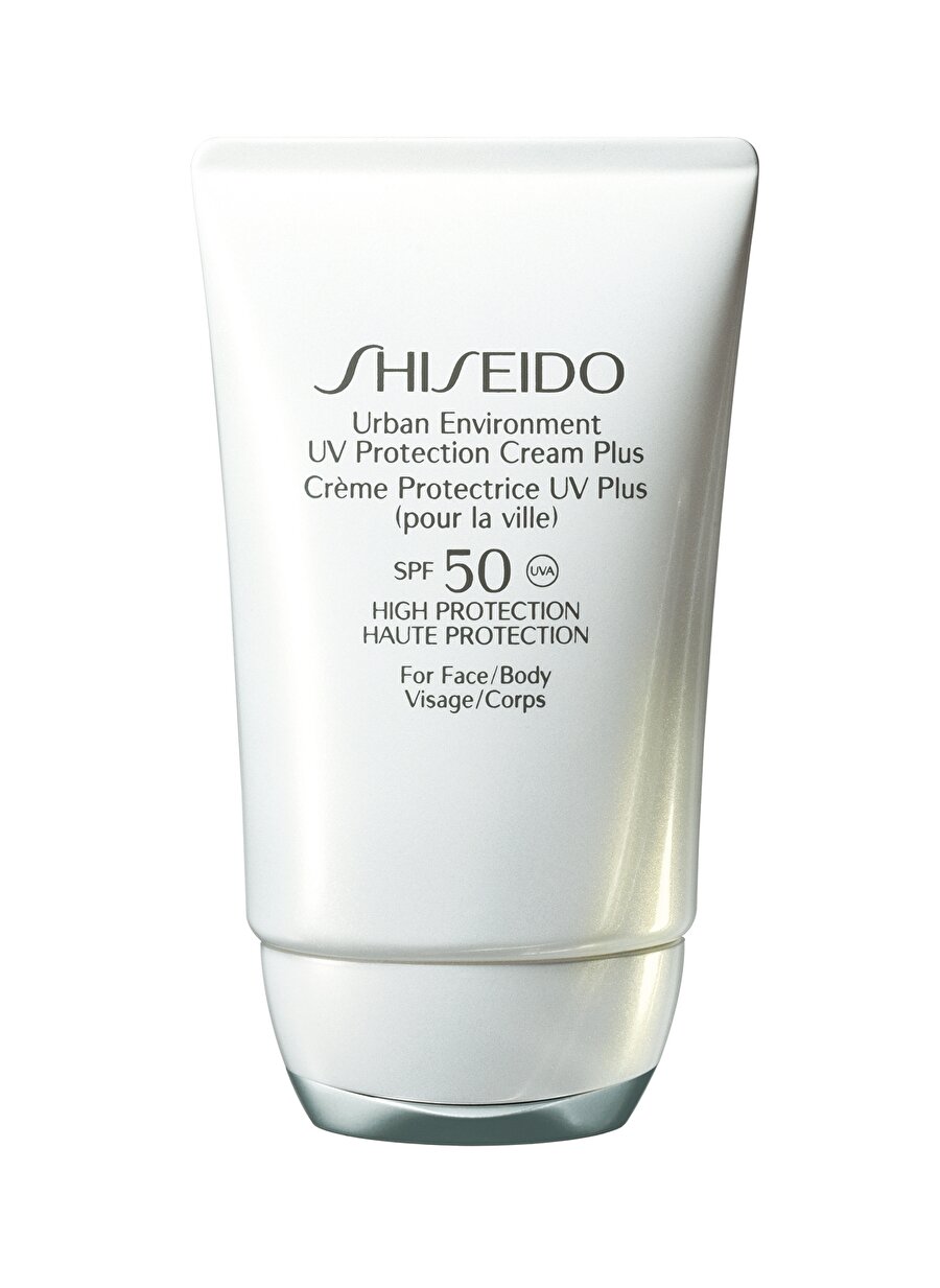 Standart unisex Renksiz Shiseido Spf 50 Korumalı Şehir Hayatı İçin Günlük Koruyucu Krem Ml Güneş Ürünü Kozmetik Ürünleri