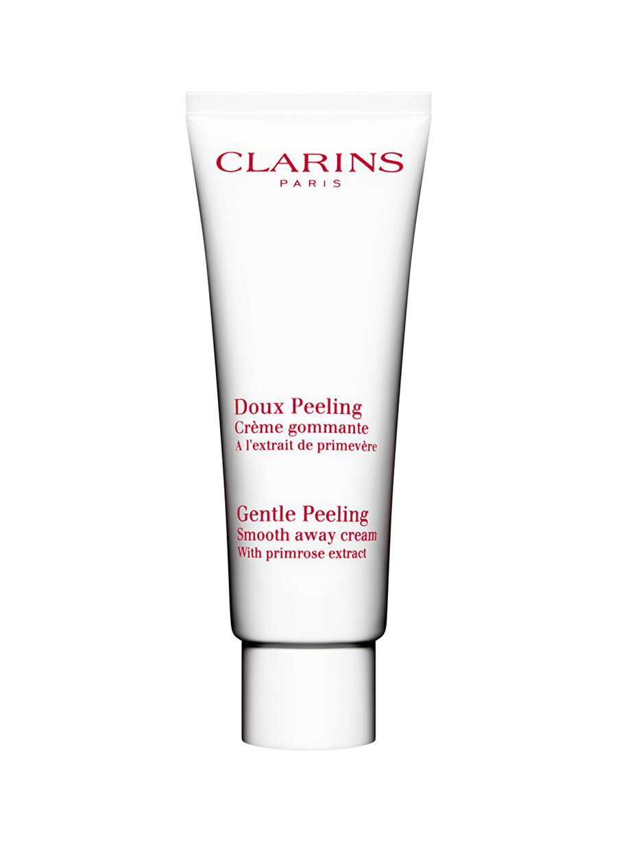 Standart Kadın Renksiz Clarins Gentle Peeling Smooth Away Cream Peelıng Kozmetik Cilt Bakımı Yüz Maskesi