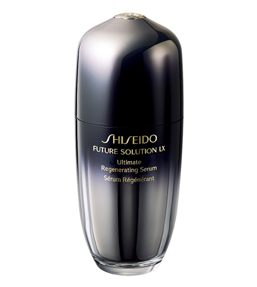 Standart Kadın Renksiz Shiseido Future Solution LX Ultimate Regenerating Serum 30 ml Onarıcı Krem Kozmetik Cilt Bakımı Yaşlanma Karşıtı