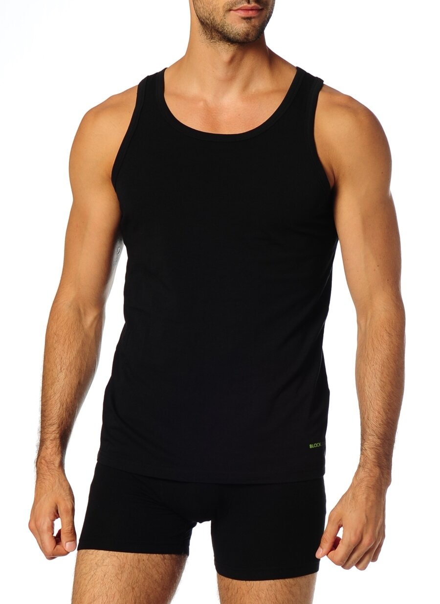 XL Siyah Blackspade 2\'li İç Giyim Atlet Erkek AtletFanila
