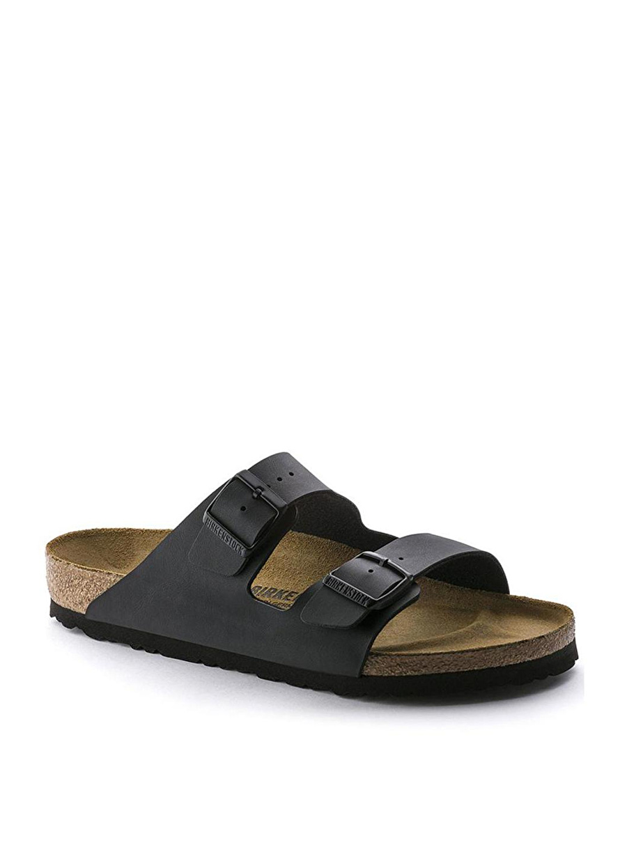 Birkenstock ARIZONA BF Siyah Erkek Deri Terlik