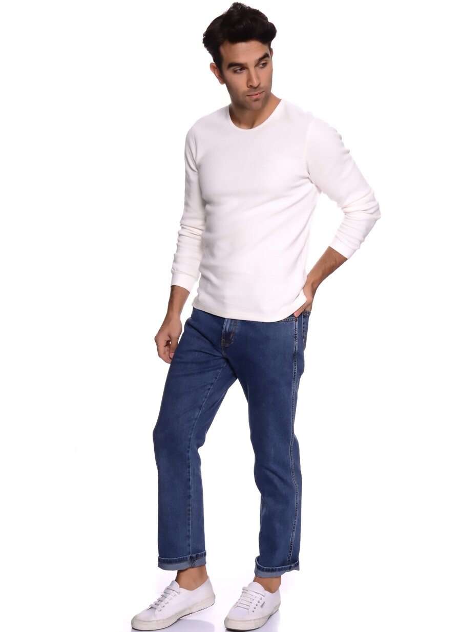 33-30 Renksiz Lee amp; Wrangler & W12133010 Texas Stretch Klasik Pantolon Erkek Giyim
