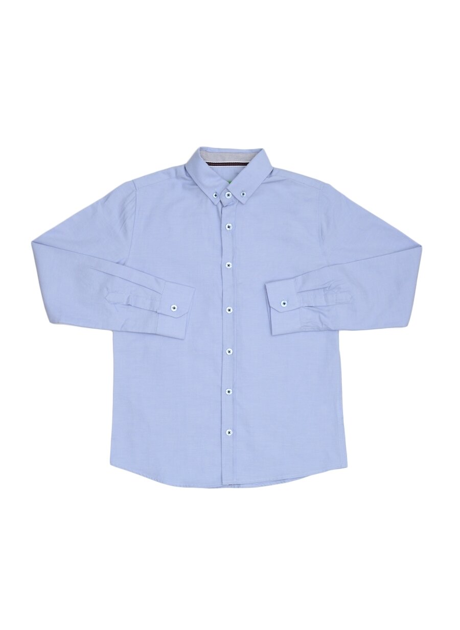 10 Yaş Erkek Mavi Limon Gömlek Çocuk Giyim
