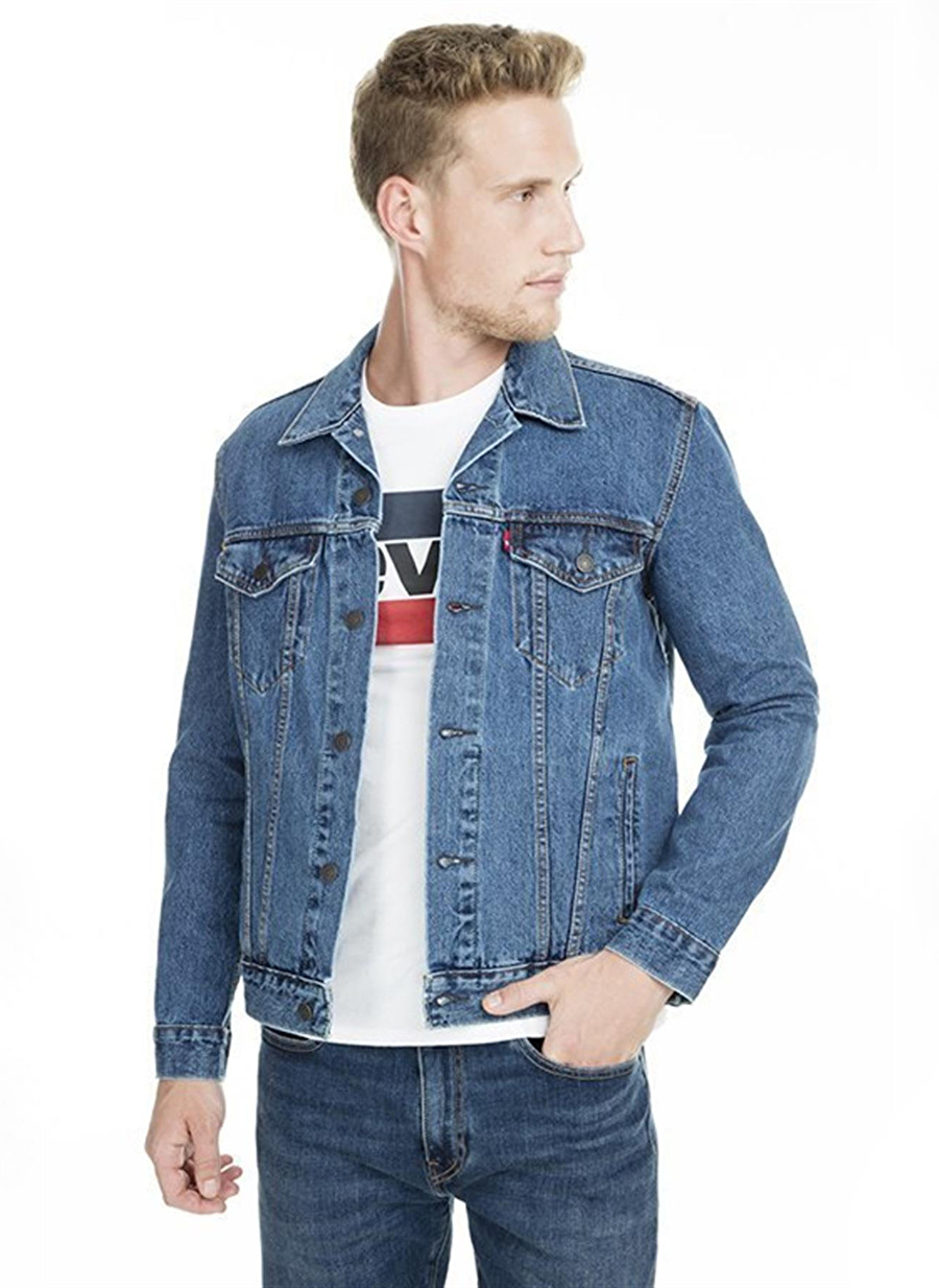 Levis The Trucker Erkek Denim Ceket 72334-0130