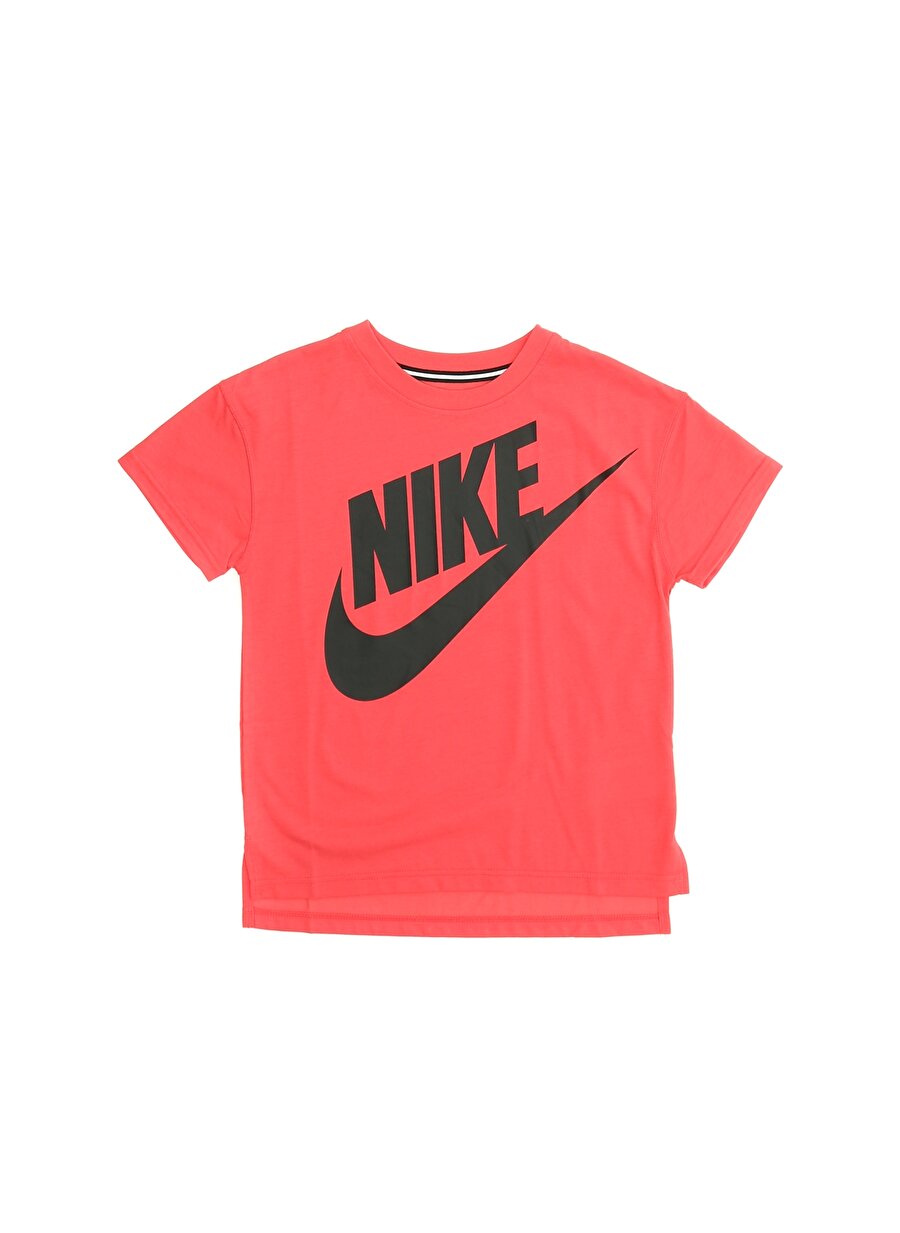 S Kadın Kırmızı - Pembe Nike Signal Graphic T-Shırt Çocuk Giyim T-shirt