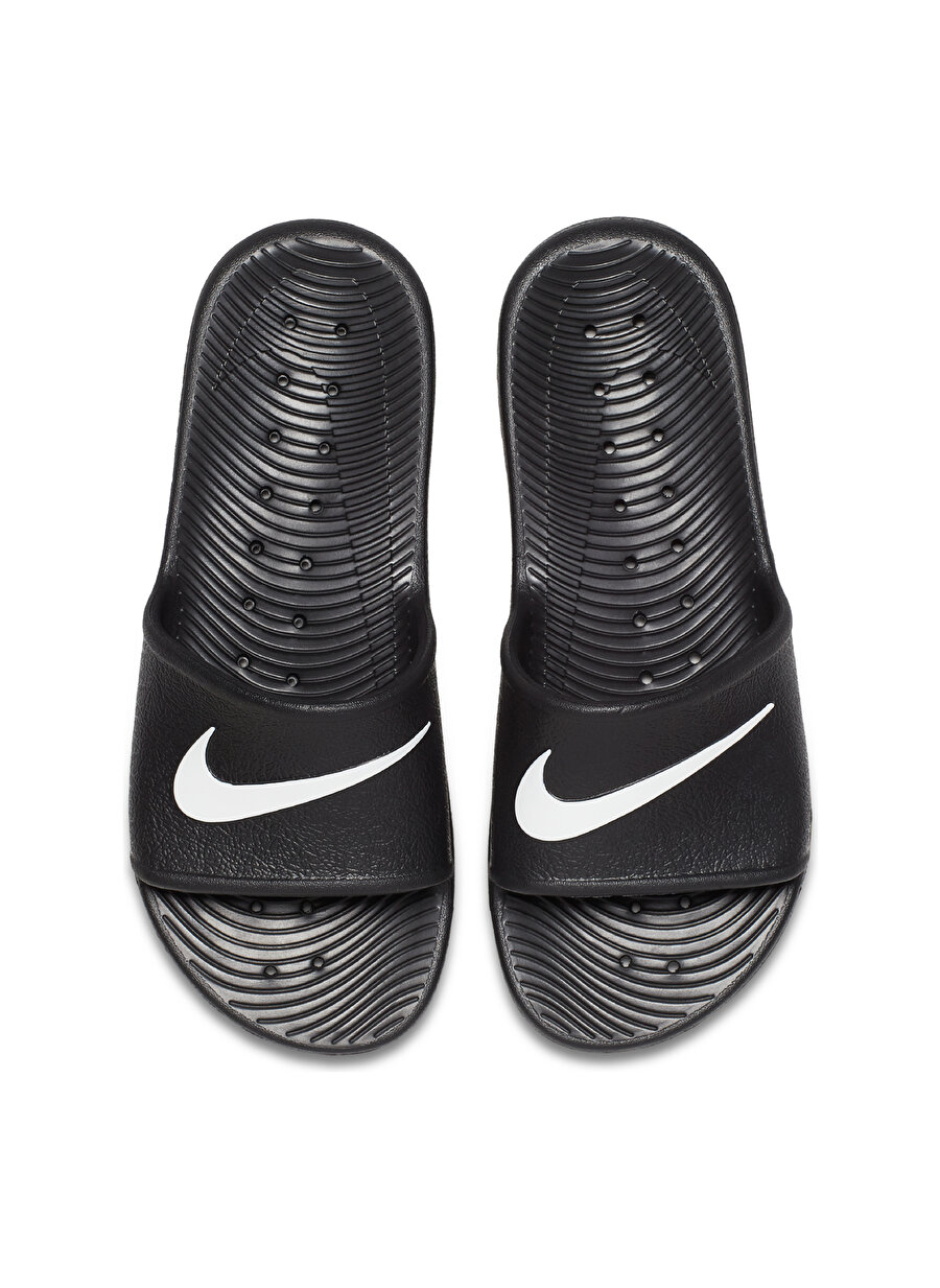 Siyah - Gri Gümüş Nike Kawa Erkek Terlik Ayakkabı Çanta Sandalet
