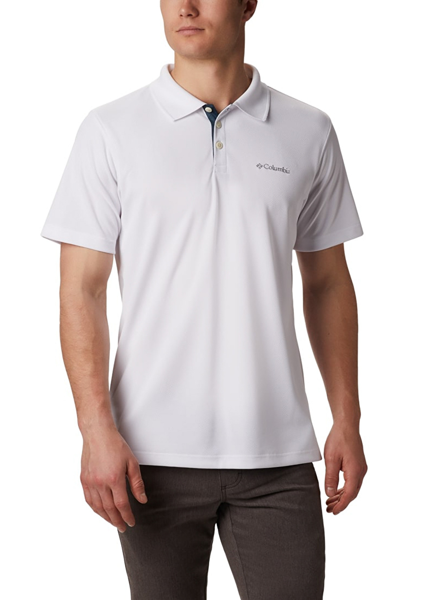 Columbia Beyaz Erkek Polo T-Shirt AM0126-100