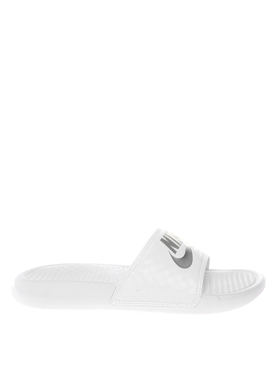 38 Beyaz Nike Benassi “Just Do It” Kadın Terlik Ayakkabı Çanta Sandalet