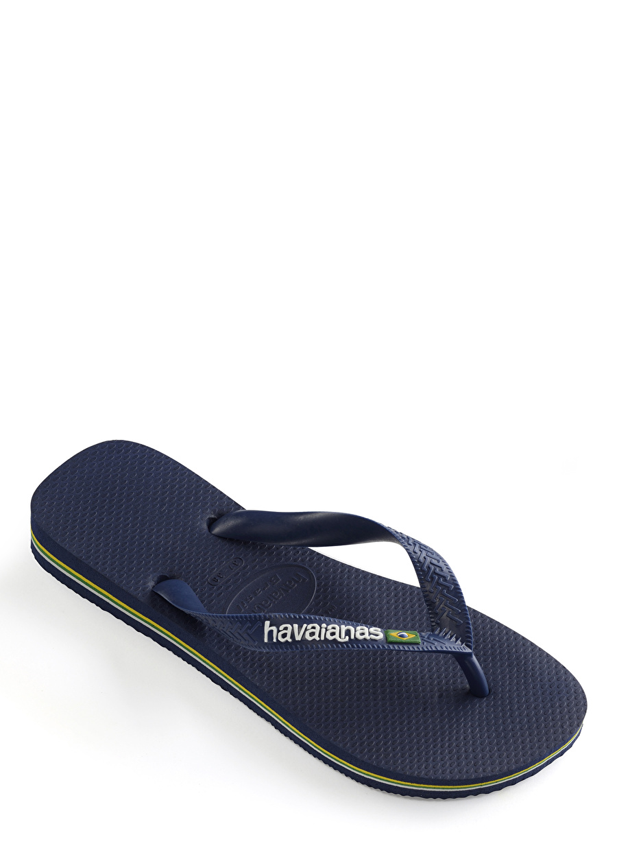 Havaianas Koyu Lacivert Erkek Terlik BRASIL LOGO