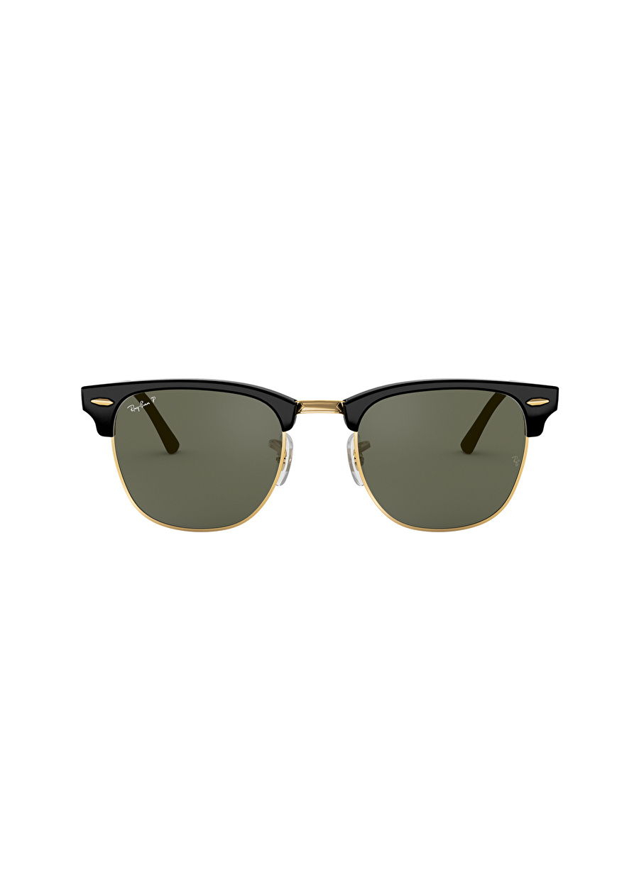 Ray-Ban Clubmaster RB3016 Kare Siyah Polarize Erkek Güneş Gözlüğü