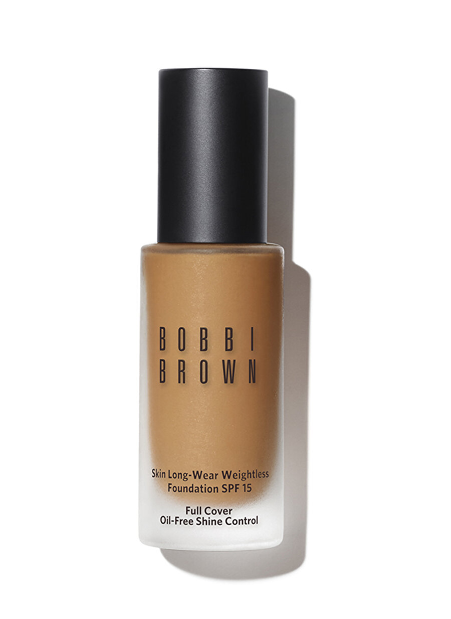 Standart Kadın Renksiz Bobbi Brown Skin Long-Wear Weightless Foundation SPF15 Warm Natural Fondöten Kozmetik Makyaj Yüz Makyajı
