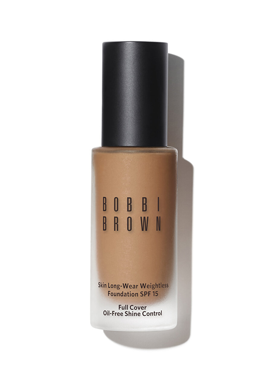 Standart Kadın Renksiz Bobbi Brown Skin Long-Wear Weightless Foundation SPF15 Golden Honey Fondöten Kozmetik Makyaj Yüz Makyajı