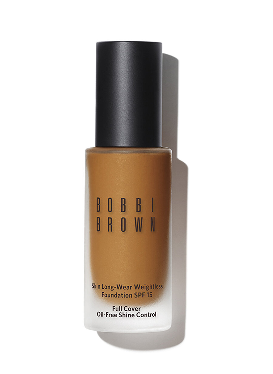Standart Kadın Renksiz Bobbi Brown Skin Long-Wear Weightless Foundation SPF15 Golden Fondöten Kozmetik Makyaj Yüz Makyajı