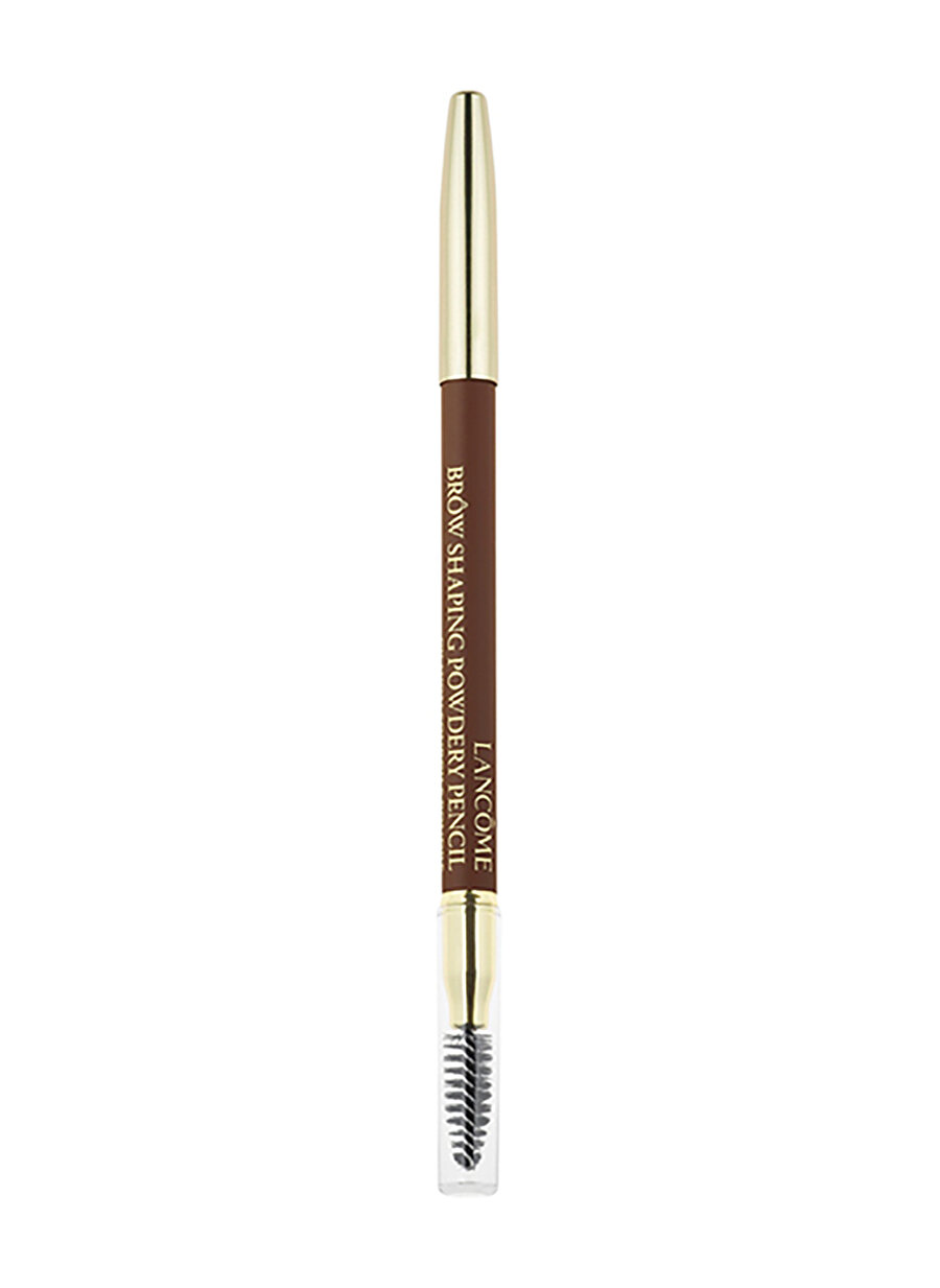 Standart Kadın Renksiz Lancome Brôw Shaping Powdery Pencil -05 Chestnut Kaş Kalemi Kozmetik Makyaj Göz Makyajı