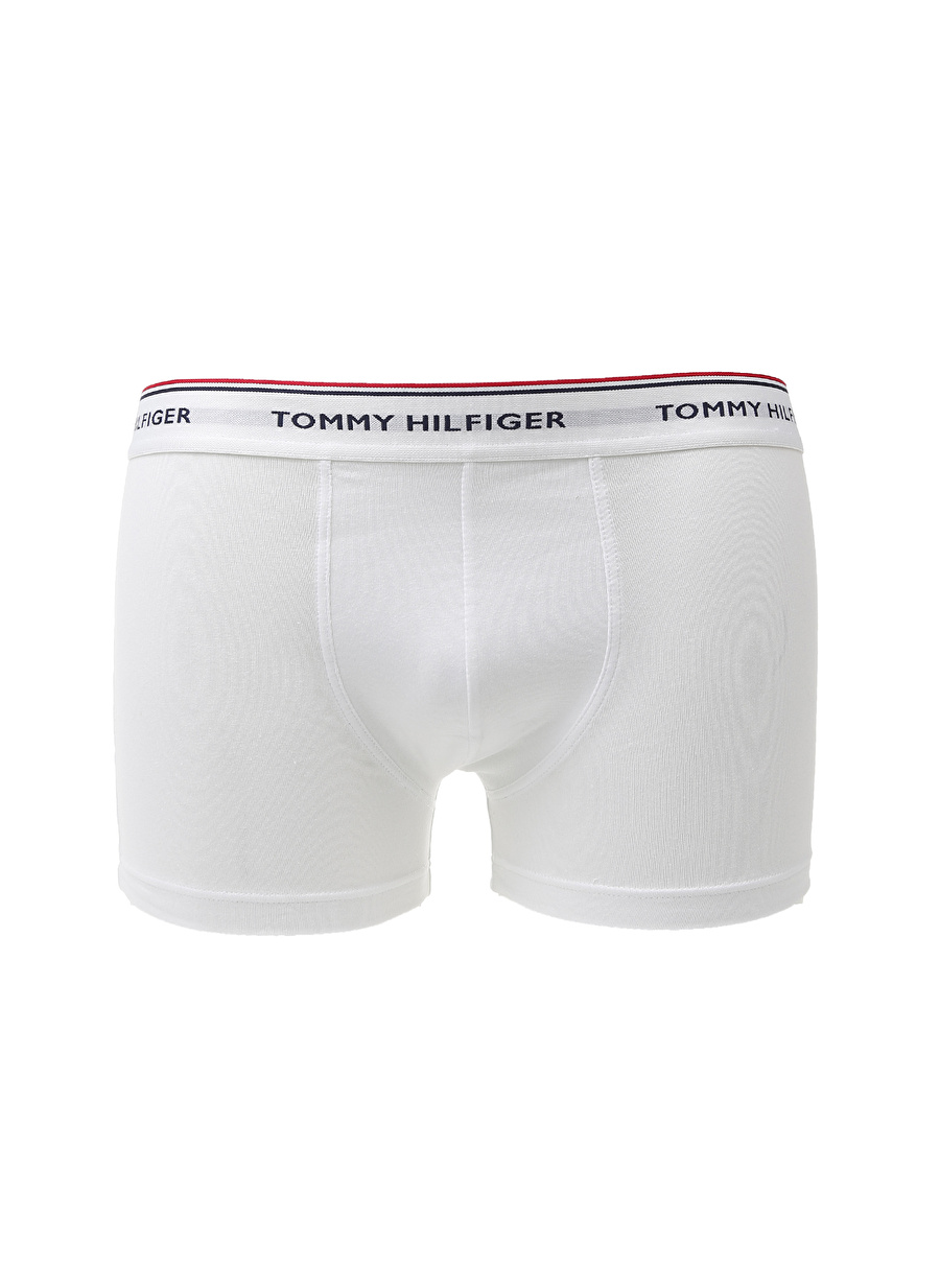 Tommy Hilfiger Beyaz Erkek Boxer 1U87903842 Stretch