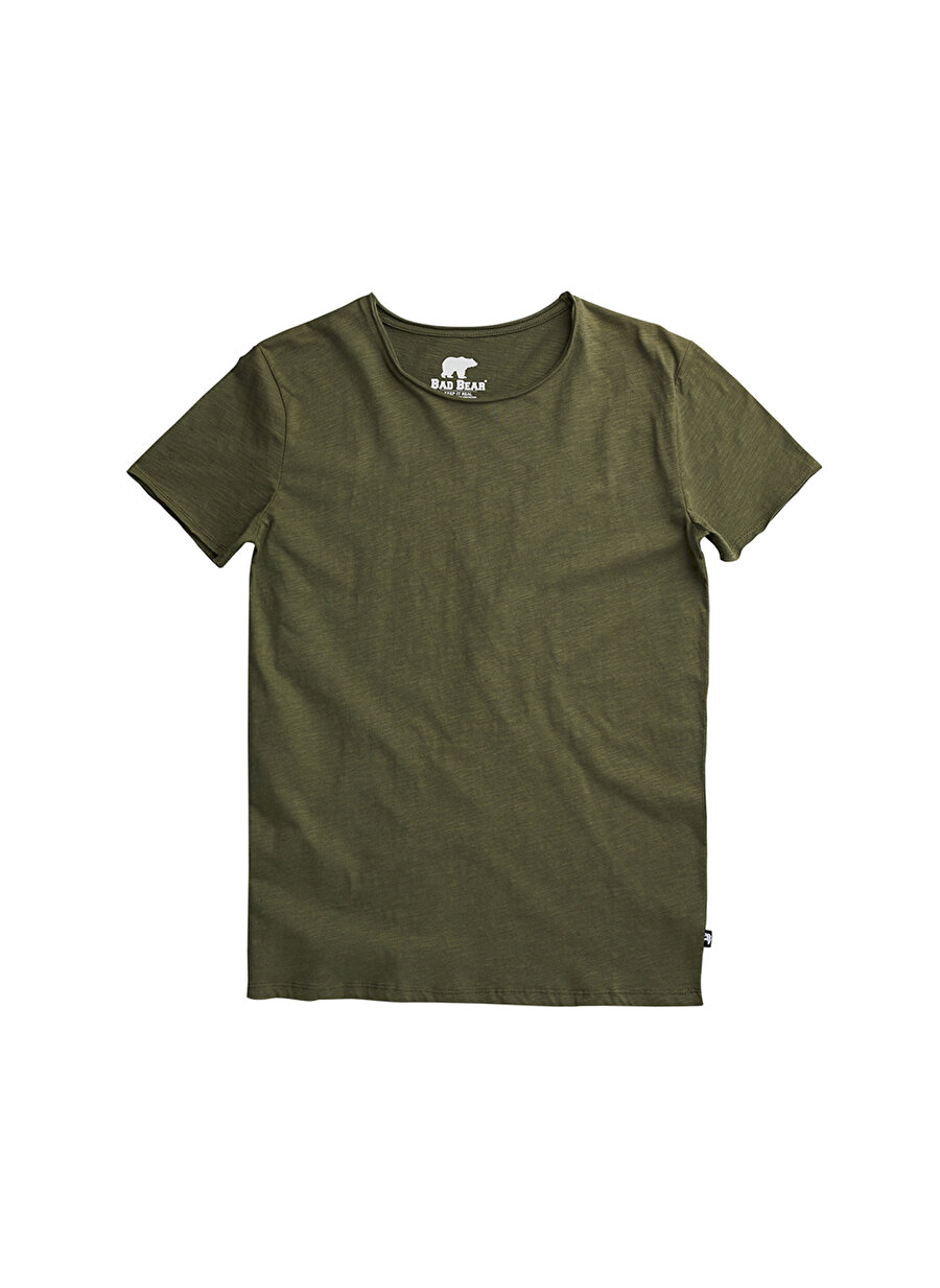 Bad Bear Haki Erkek T-Shirt 18.01.07.011 O-NECK TEE