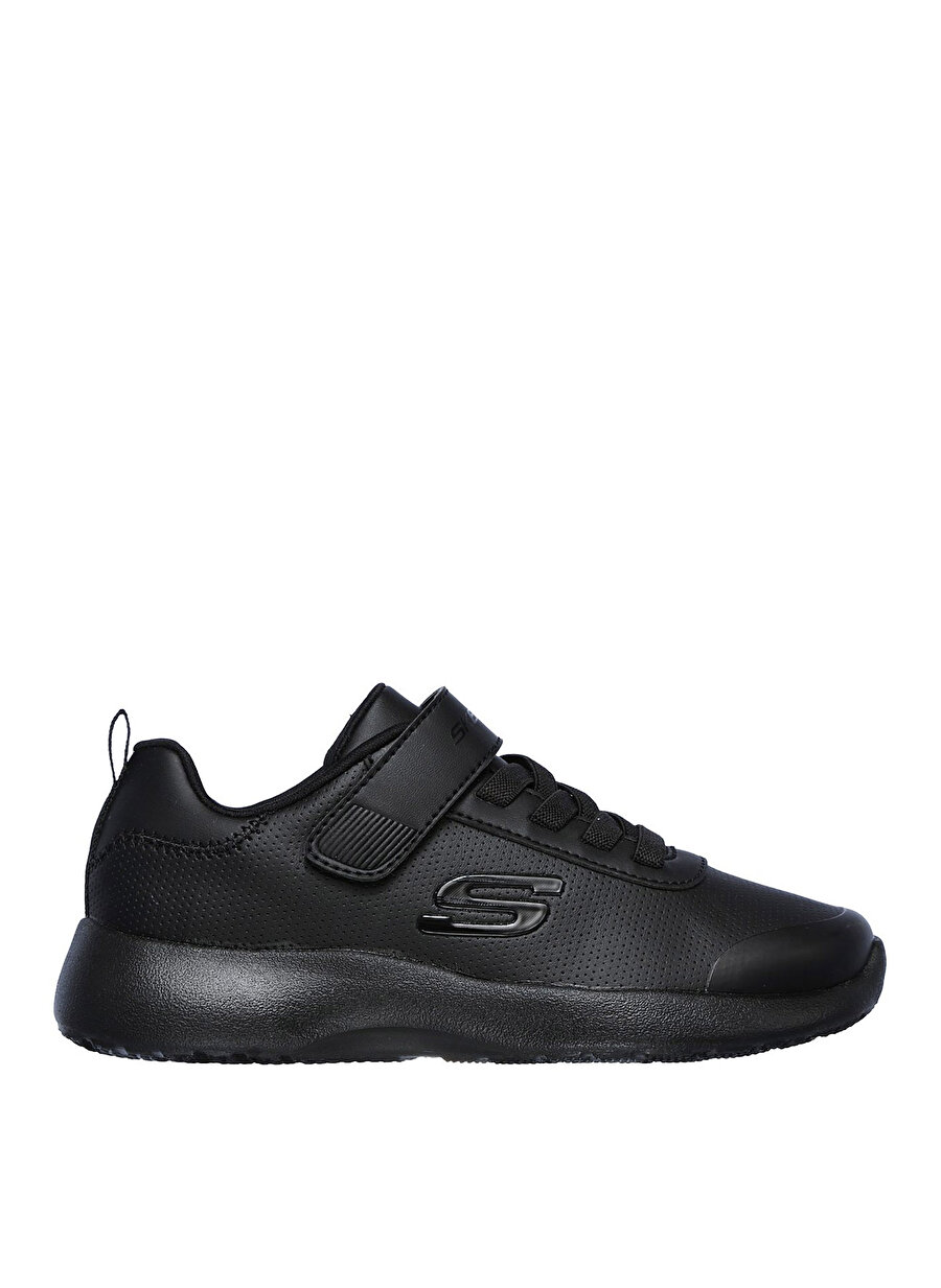 Skechers 97772L BBK Dynamight 2.0 Bantlı Siyah Erkek Çocuk Yürüyüş Ayakkabısı