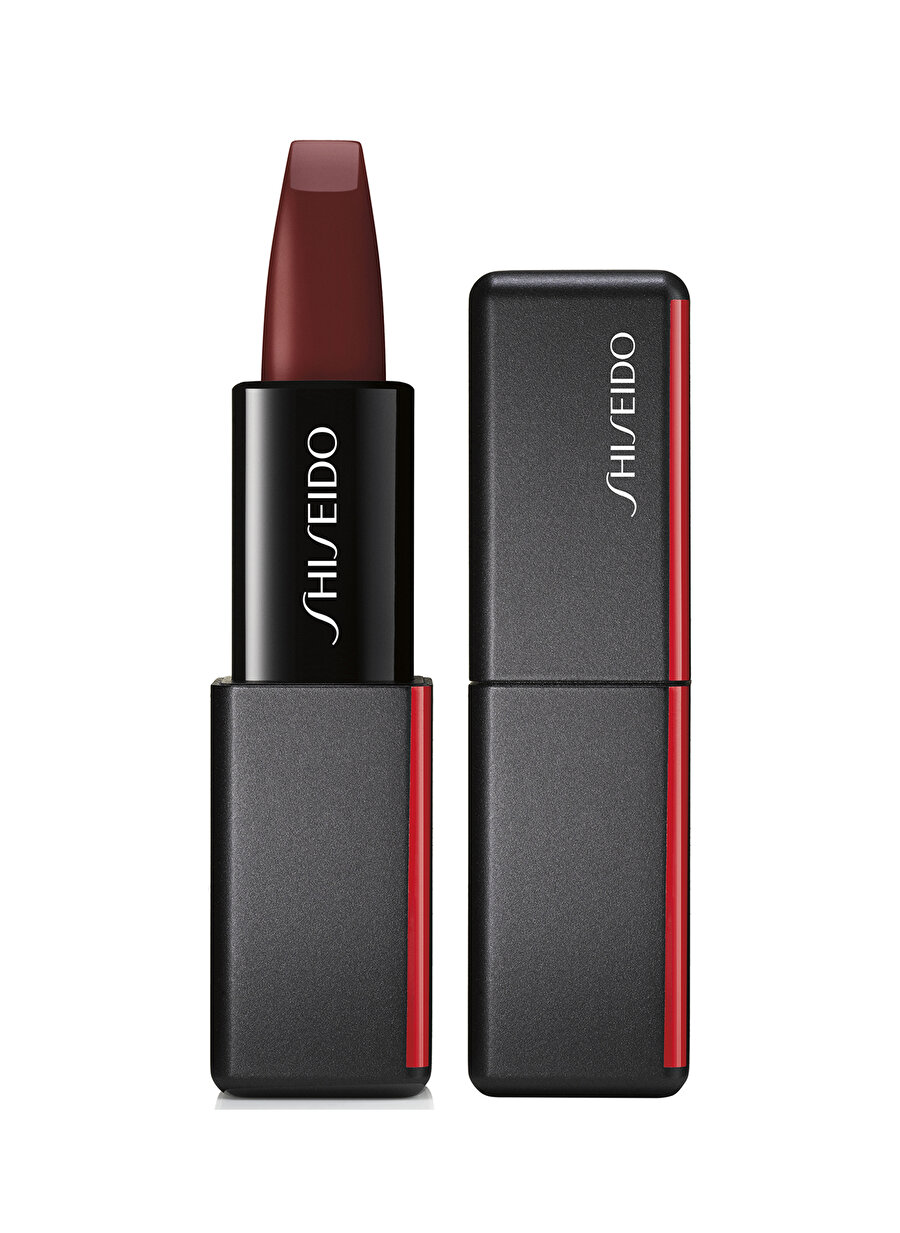 Standart Kadın Renksiz Shiseido SMK ModernMatte POWDER Lipstick 521 Ruj Kozmetik Makyaj Dudak Makyajı