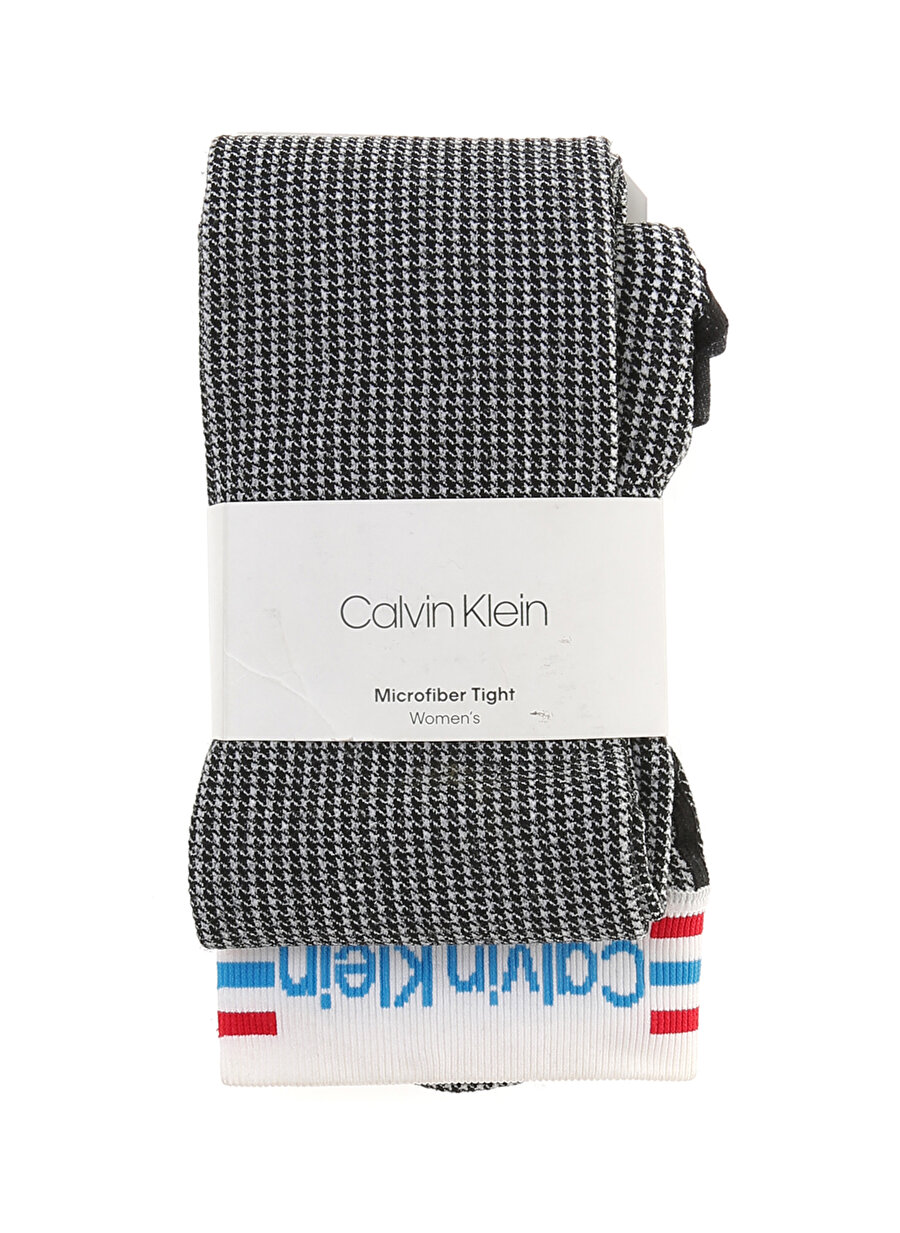 Calvin Klein Desenli Külotlu Çorap
