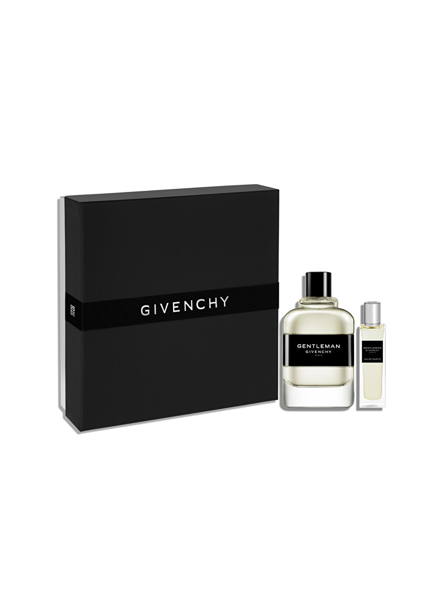 Standart Erkek Renksiz Givenchy Gentleman Edt 100 ml+ Travel Spray 15 Parfüm Set Kozmetik Setleri