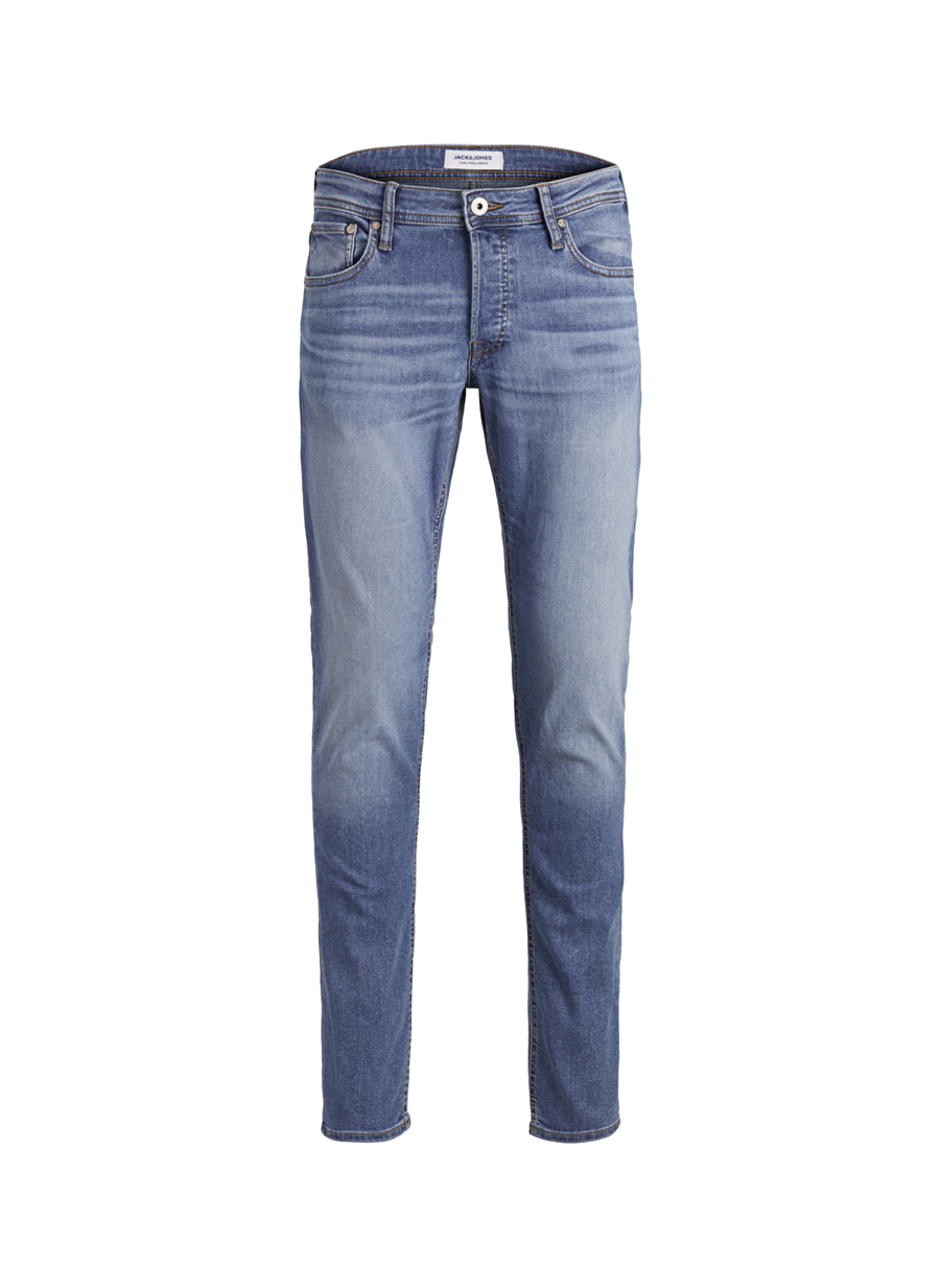 Jack & Jones Düşük Bel Slim Fit  Erkek Denim Pantolon 12157416_JJIGLENN