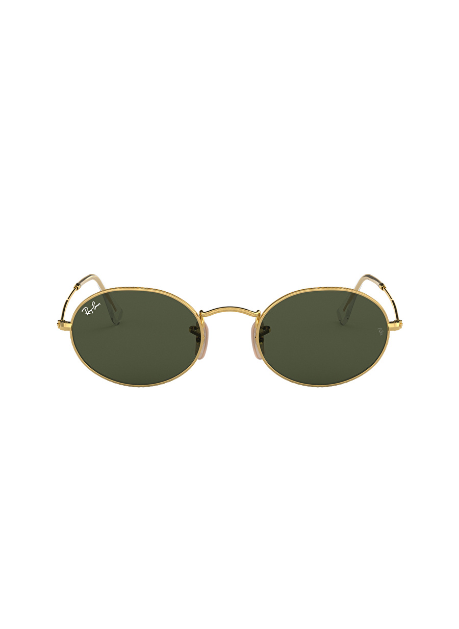 Ray-Ban Oval RB3547 Oval Altın Unisex Güneş Gözlüğü