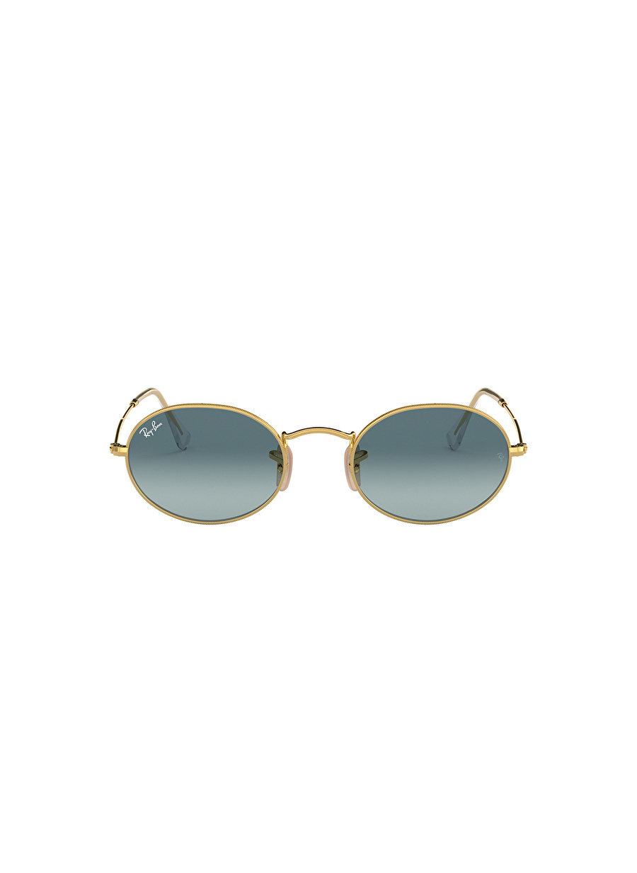 Ray-Ban Oval RB3547 Oval Altın Unisex Güneş Gözlüğü