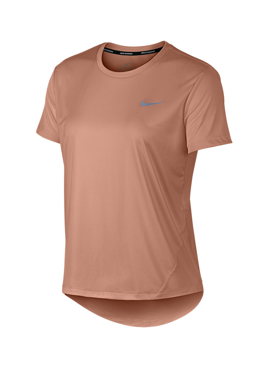 XS Kırmızı - Pembe Nike Koşu T-Shirt Spor Kadın Giyim T-shirt