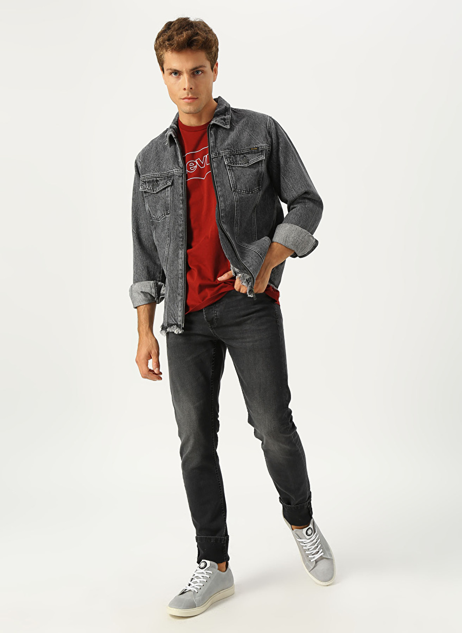 Only & Sons Siyah Slim Fit Denim Pantolon