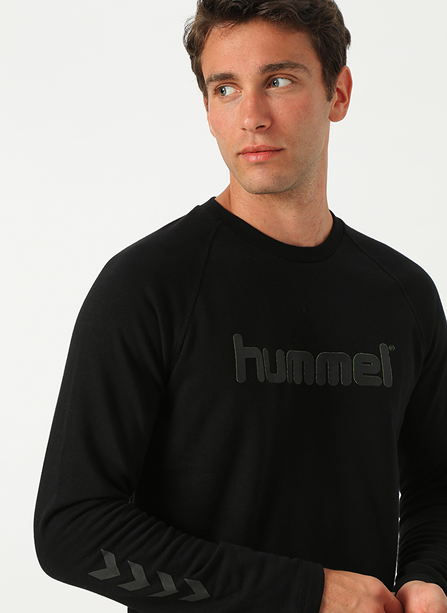 Hummel JELANI SWEAT SHIRT Siyah Erkek Sweatshirt 920640-2001