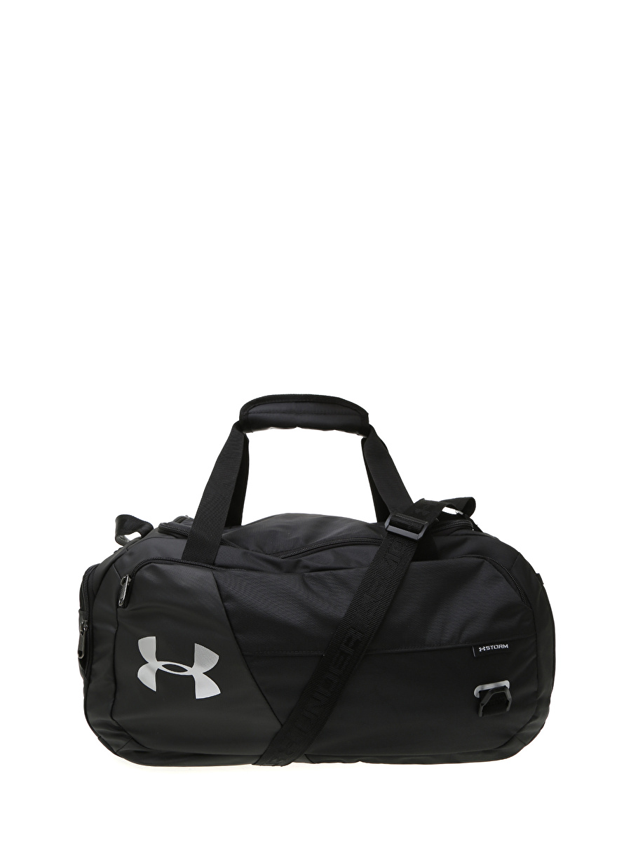 Under Armour 1342655-Undeniable Duffel 4.0 XS Ayarlanabilir Omuz Askılı Fermuarlı Cepli Siyah Erkek