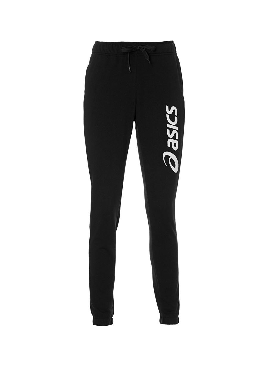 Asics Siyah - Beyaz Kadın  Eşofman Altı ASICS BIG LOGO SWEAT PANT W