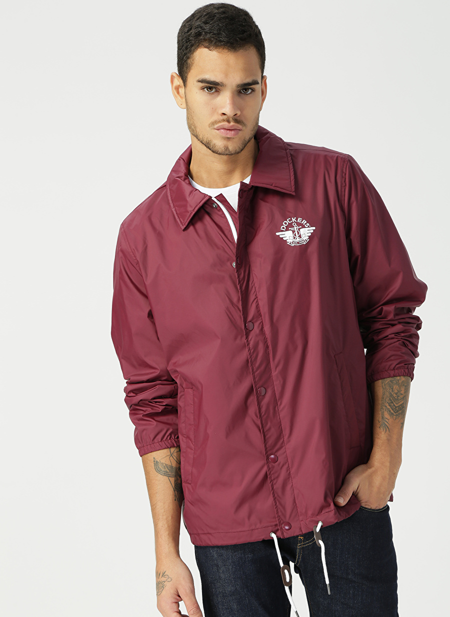 dockers nylon coach jacket mont