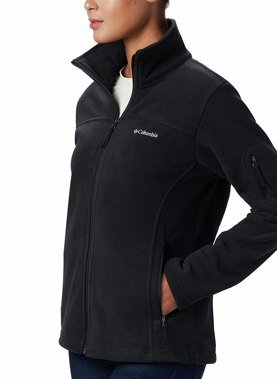 Columbia Siyah Normal Kalıp Kadın Termal Polar Sweatshırt FAST TREK II JACKET