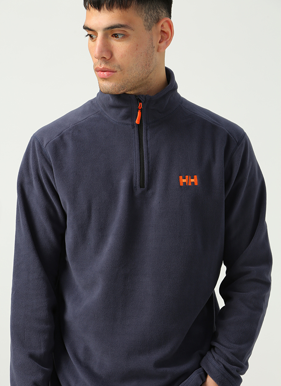 Helly Hansen Koyu Lacivert Erkek Polar Sweatshırt HH MOUNT POLAR FLEECE