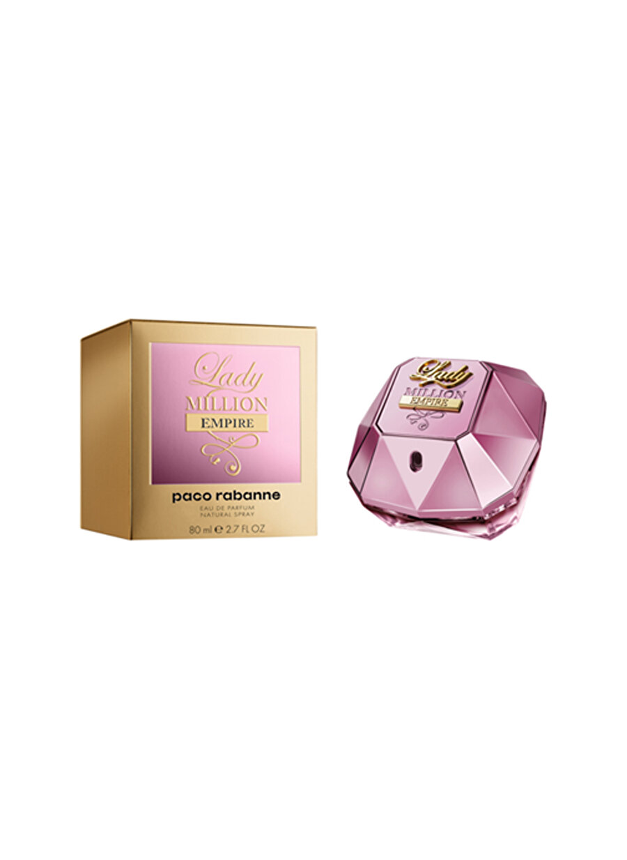 Standart Renksiz Paco Rabanne Lady Million Empire Edp 80 ml Parfüm Kozmetik Kadın