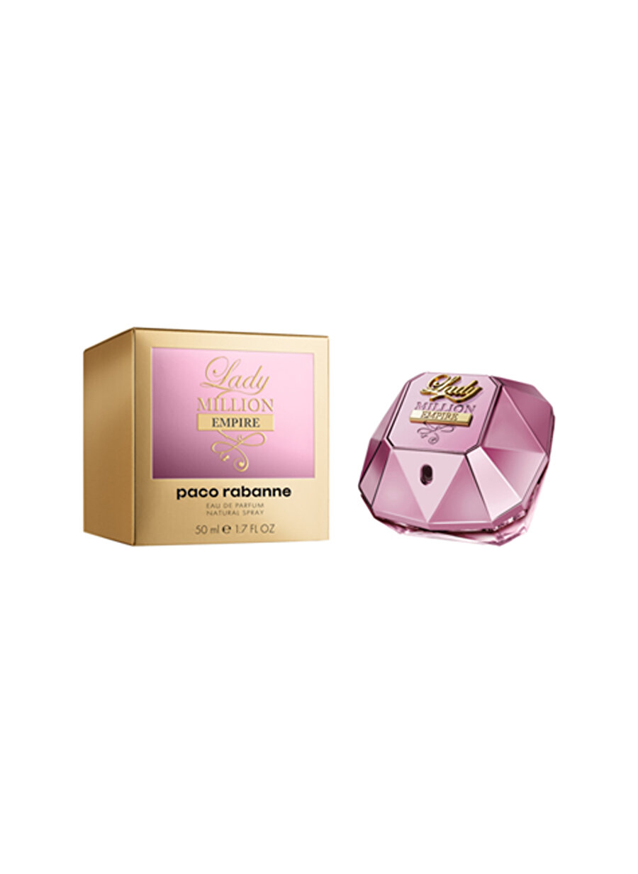 Standart Renksiz Paco Rabanne Lady Million Empire Edp 50 ml Parfüm Kozmetik Kadın