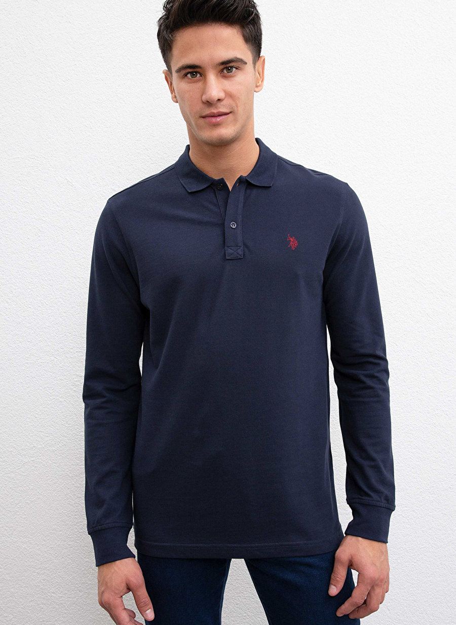 U.S. Polo Assn.  Lacivert Erkek Sweatshirt