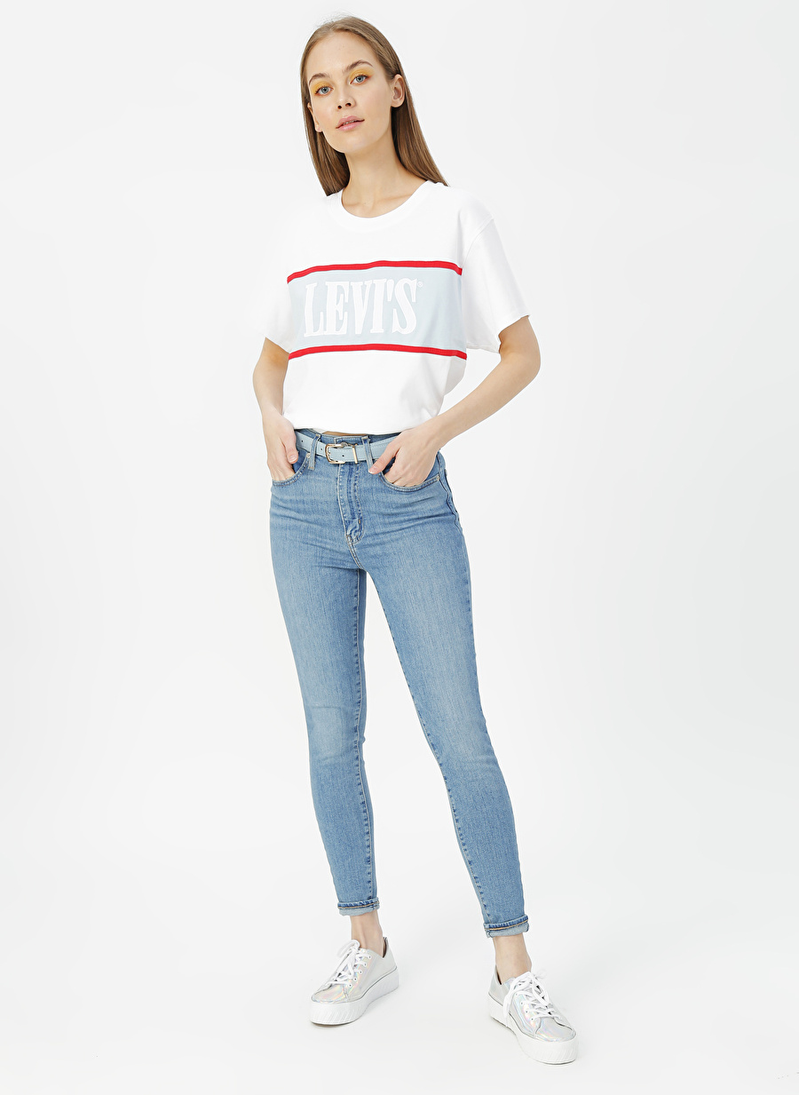 Levis Mile High Super Skinny Denim Pantolon