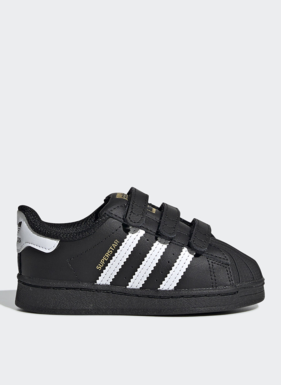 Adidas EF4843 Superstar Cf I Siyah-Beyaz Çocuk Yürüyüş Ayakkabısı