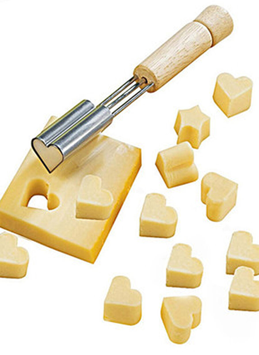 Hera Çelik Kalp Şeklinde Peynir Bıçağı
