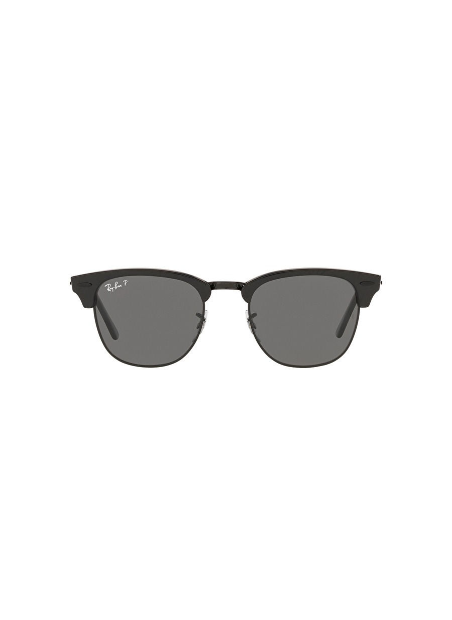 Ray-Ban Clubmaster Classic RB3016 Kare Siyah Polarize Unisex Güneş Gözlüğü