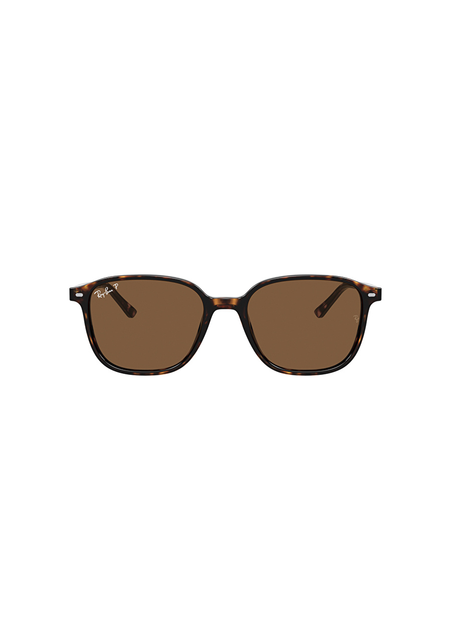 Ray-Ban Leonard RB2193 Kare Kahve Polarize Unisex Güneş Gözlüğü