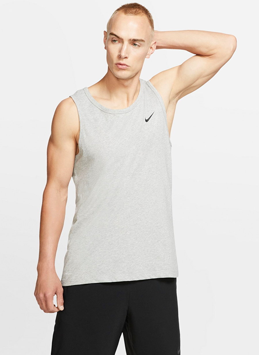 Nike Dri-FIT Tank Gri Erkek Atlet