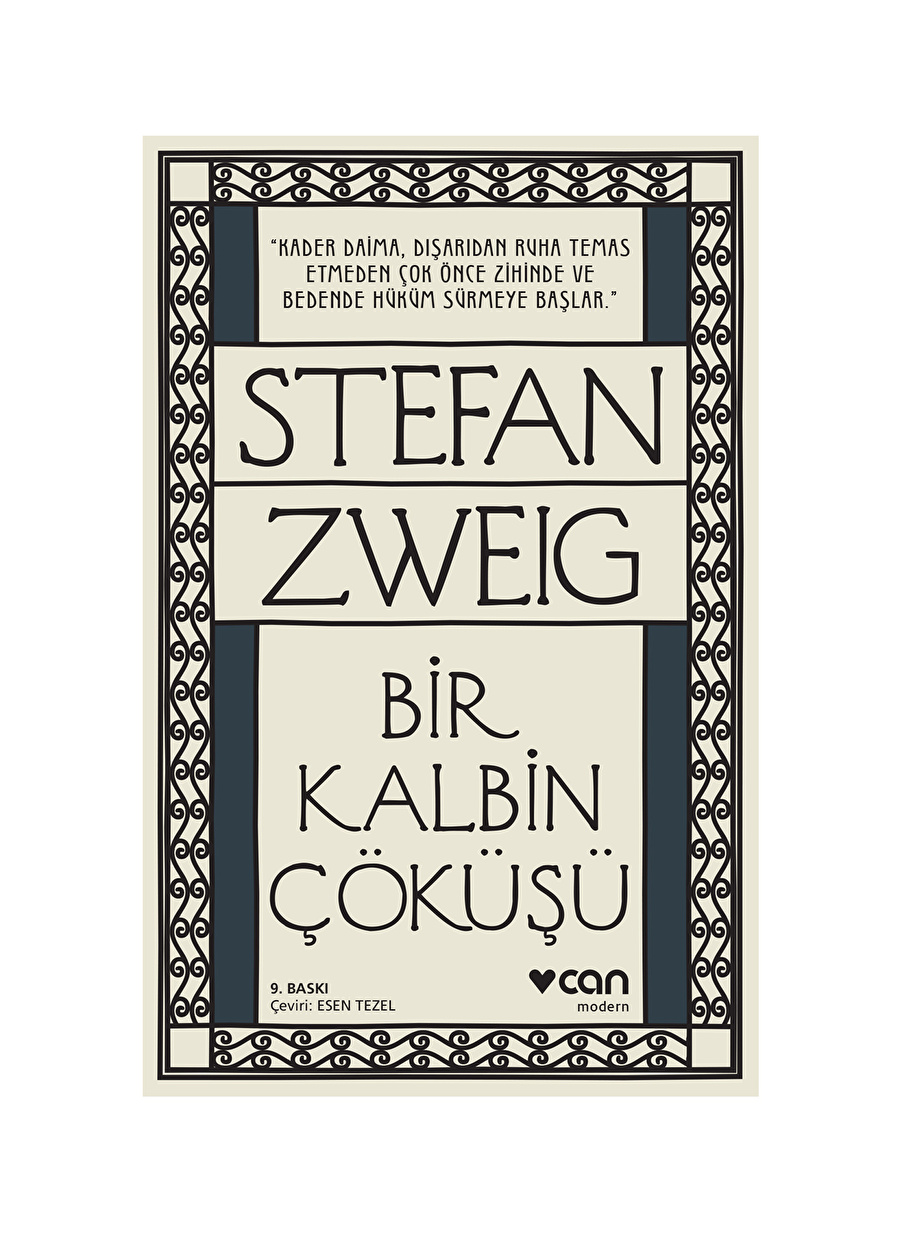 Can Yayınları - Bir Kalbin Çöküşü - Stefan Zweig